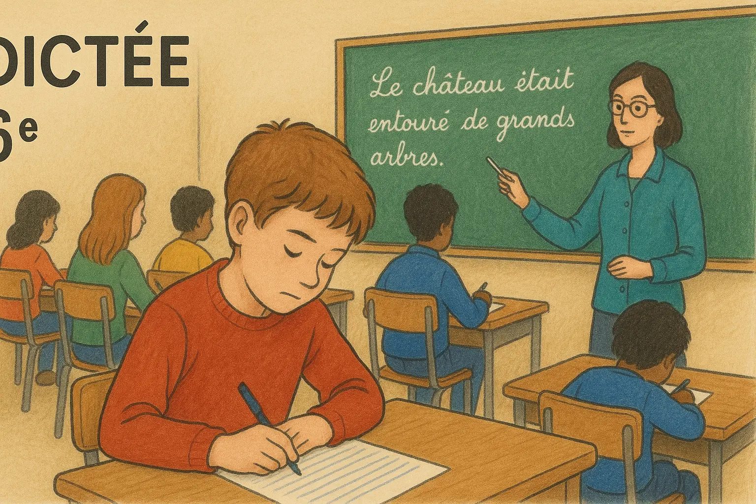 Dictée 6eme