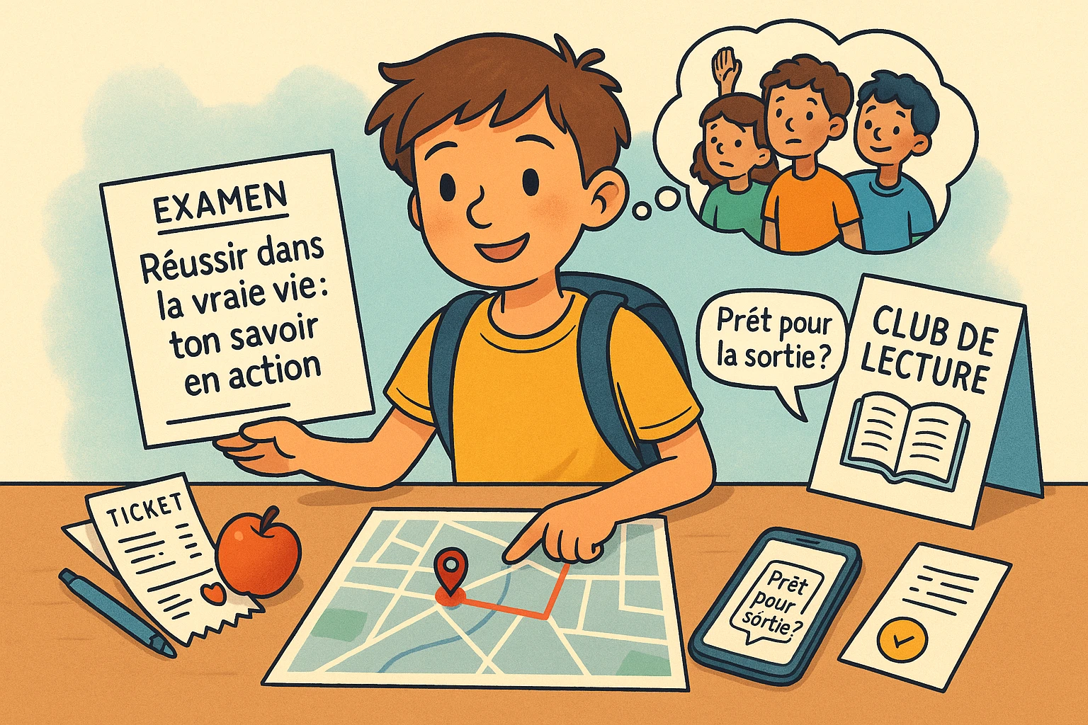 Réussir dans la vraie vie - ton savoir en action